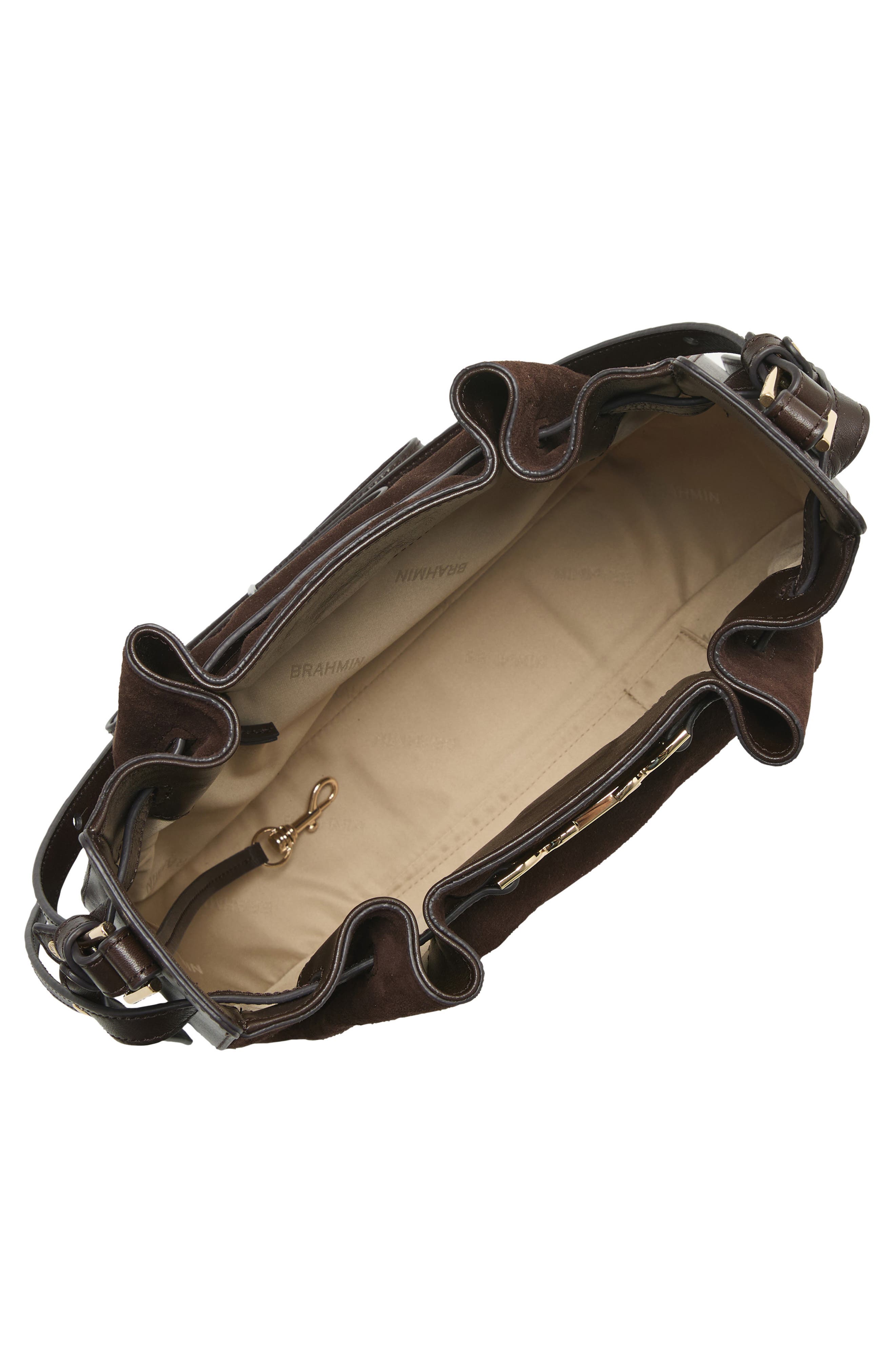 Marge Leather Crossbody Bag, Alternate, color, CHOCOLATE