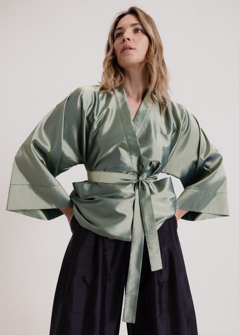 Structured Kimono Jacket