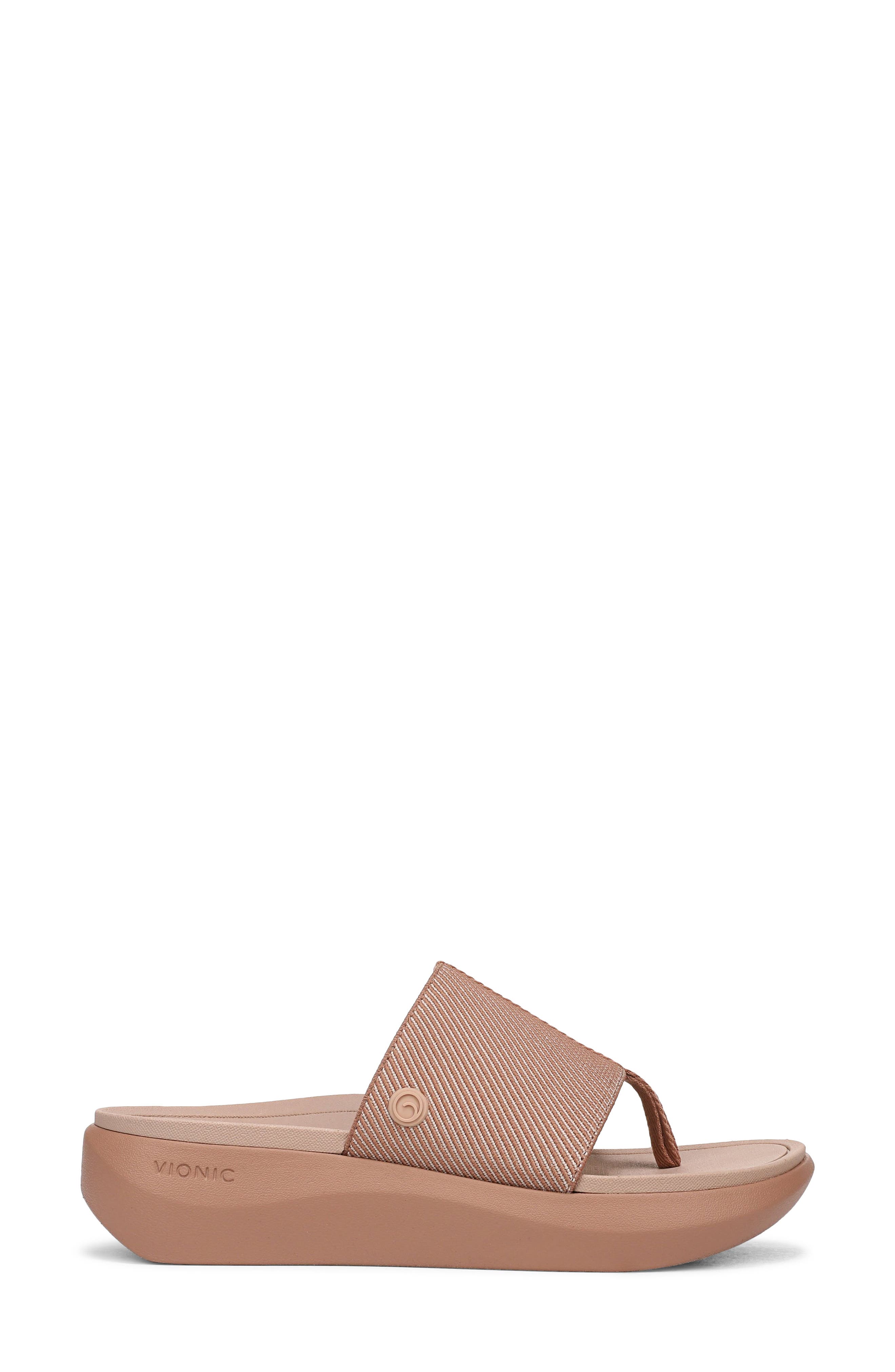 Aqua Flip Flop, Alternate, color, MOCHA MOUSSE