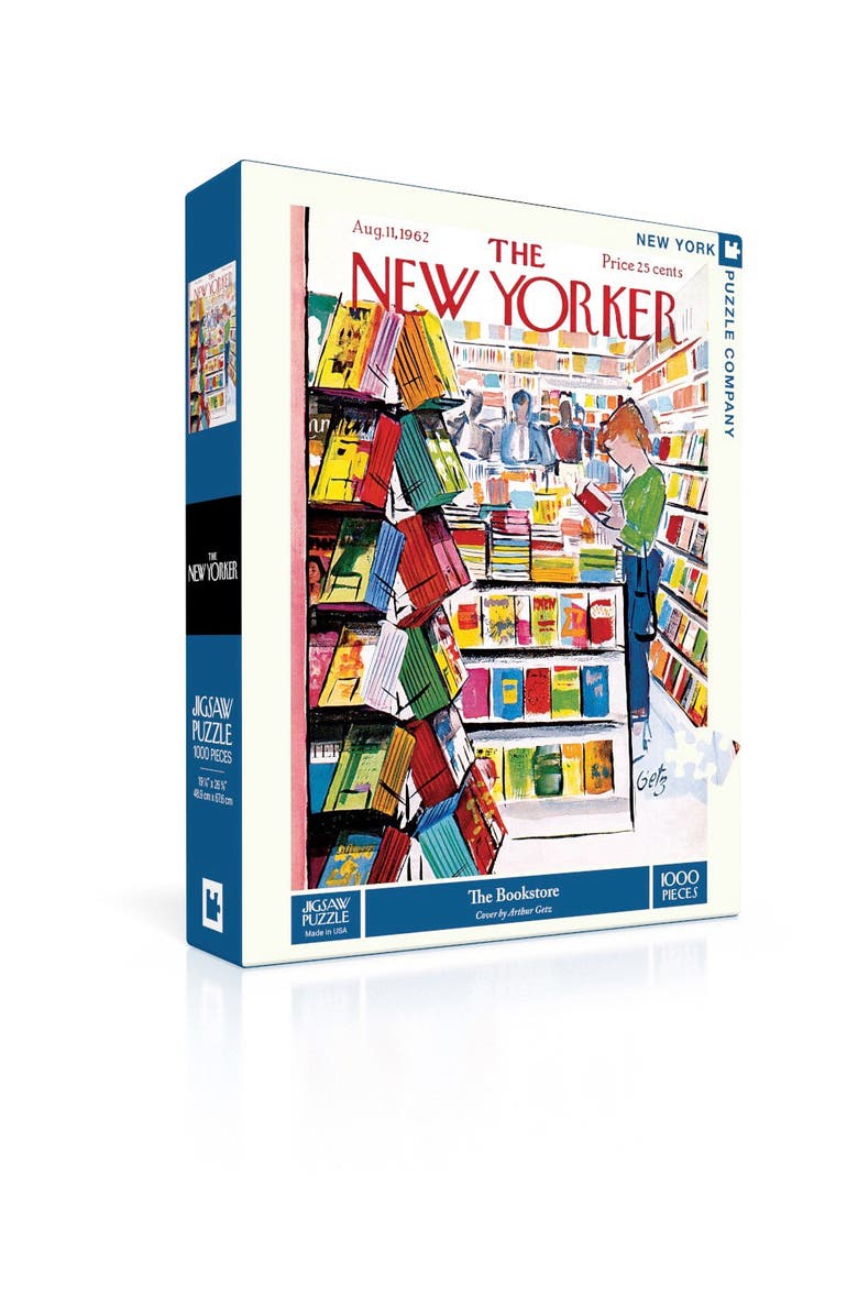 NEW YORK PUZZLE COMPANY The Bookstore 1000 Piece Puzzle, Alternate, color, NO COLOR