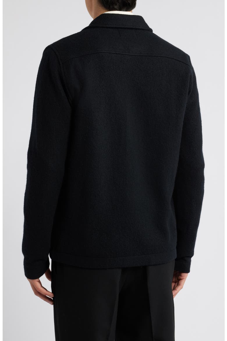 Zander 6398 Wool Shirt Jacket, Alternate, color, BLACK