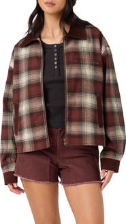 O'Neill Dakota Plaid Cotton Jacket
