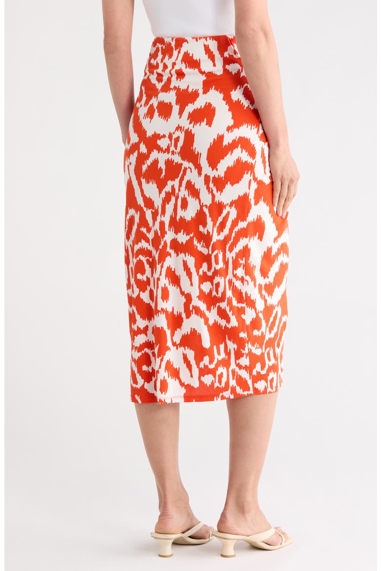 Mila Printed Skirt, Alternate, color, KUPANG ORANGE