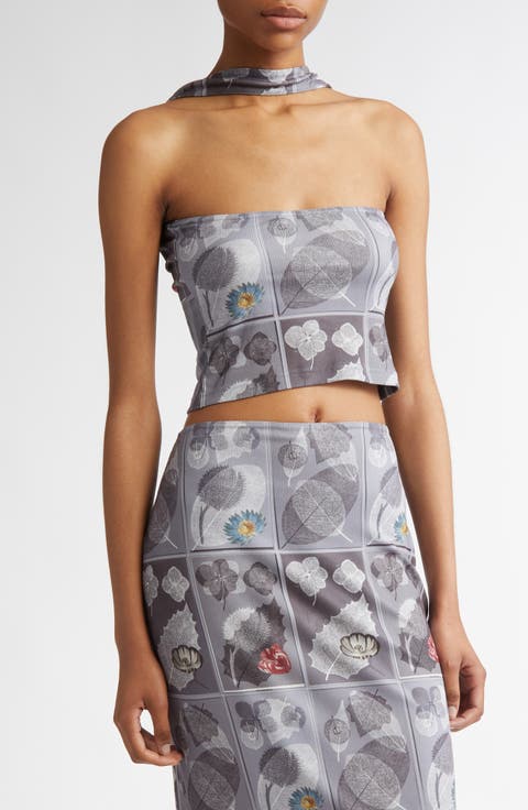 Phantom Flower Power Rib Top