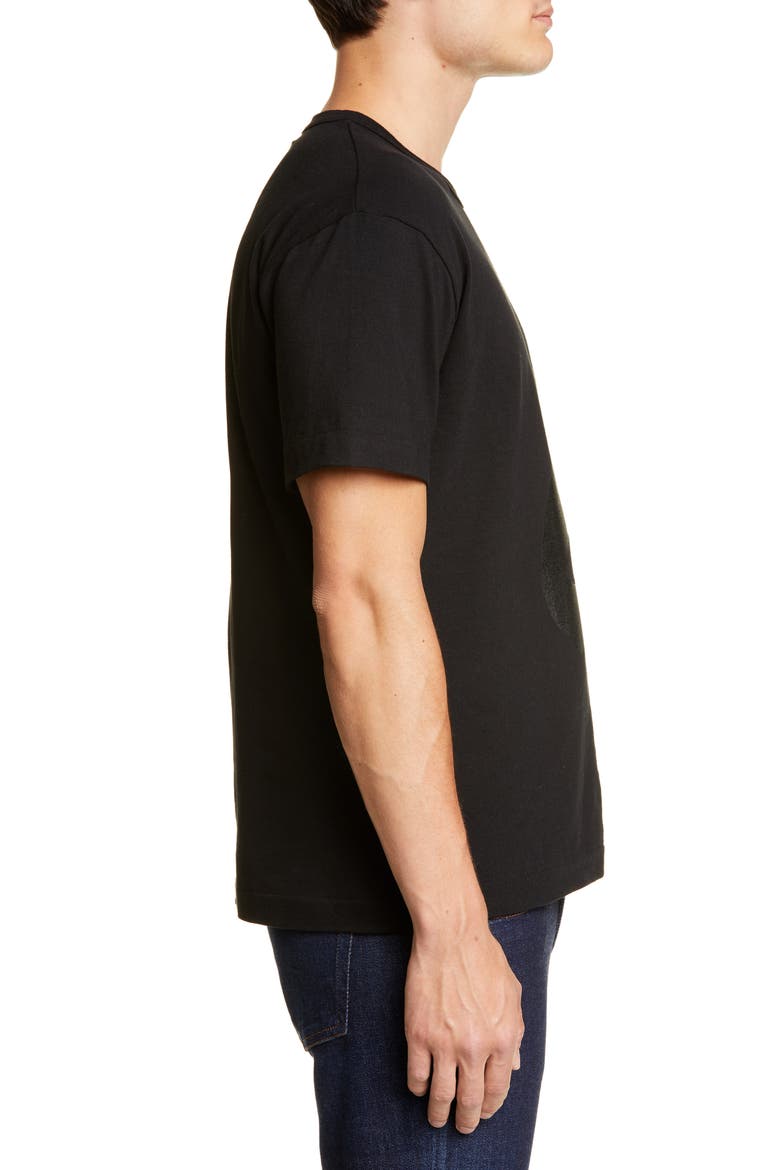 Double Heart Graphic Tee, Alternate, color, BLACK