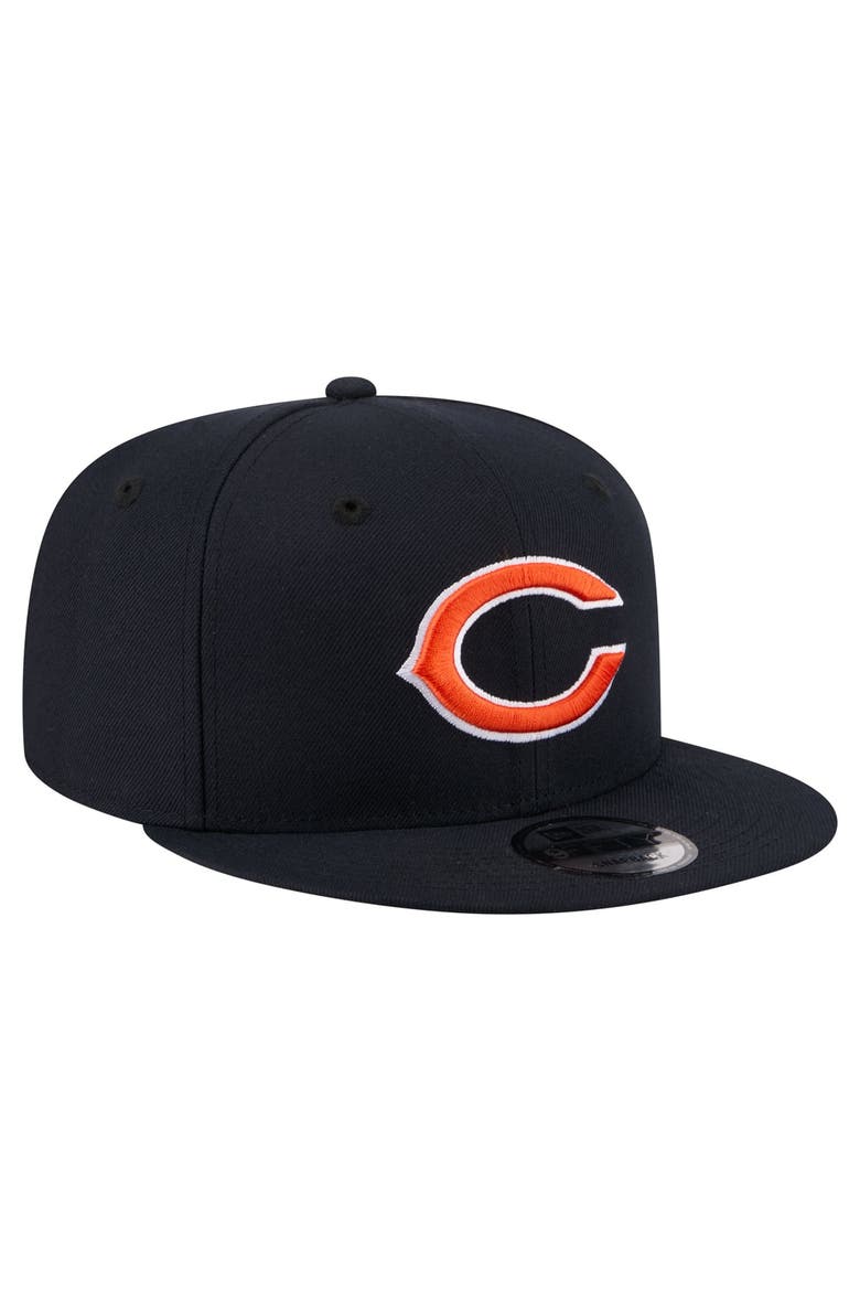 Men's New Era  Navy Chicago Bears 9FIFTY Snapback Hat, Alternate, color, Navy