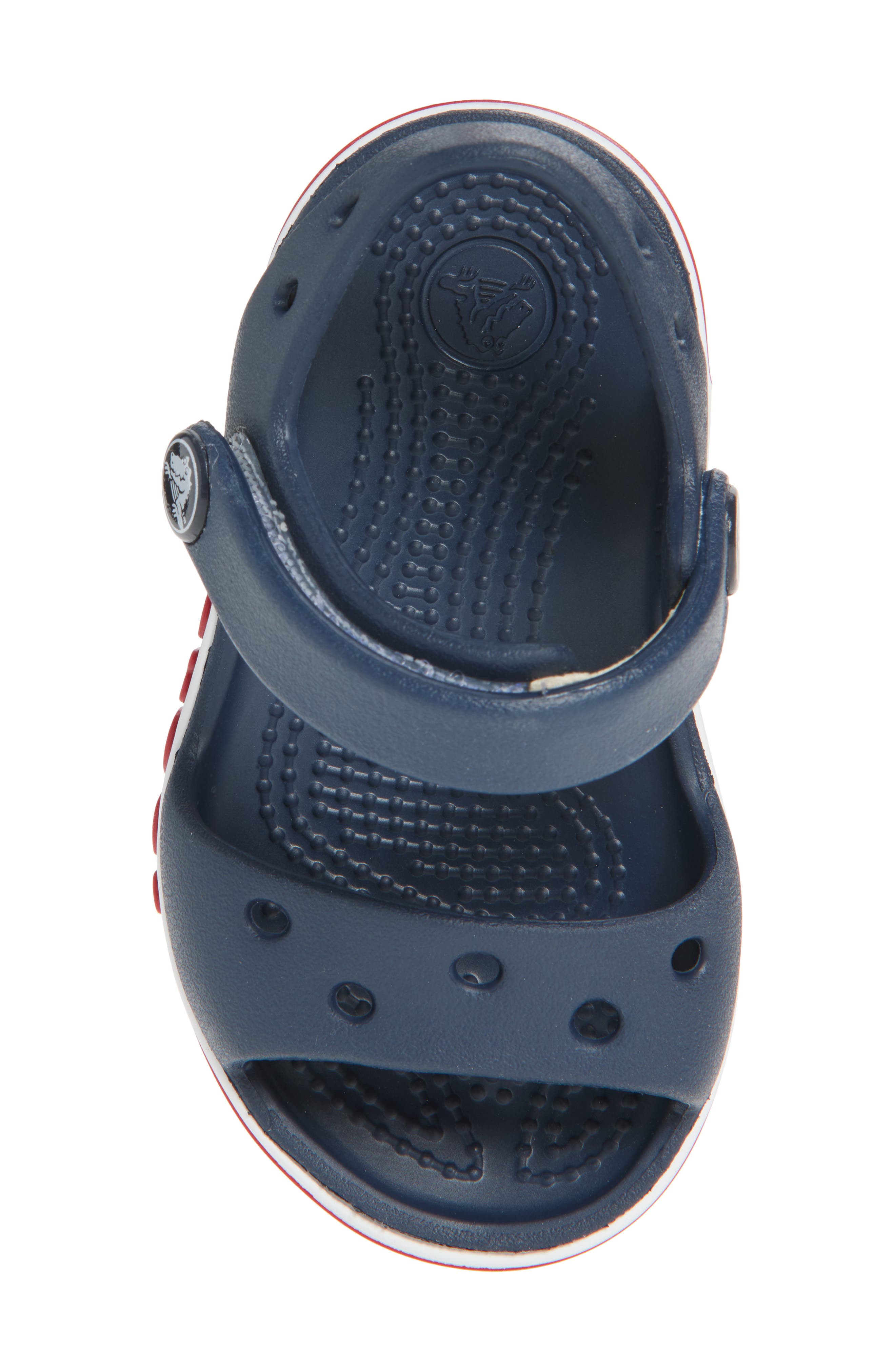 CROCS Bayaband Sandal, Alternate, color, Navy/ Pepper
