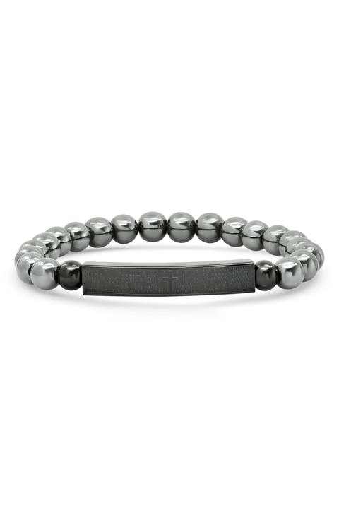 Beaded Hematite Bracelet
