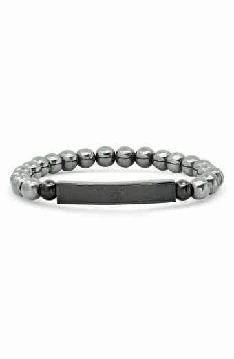 Beaded Hematite Bracelet