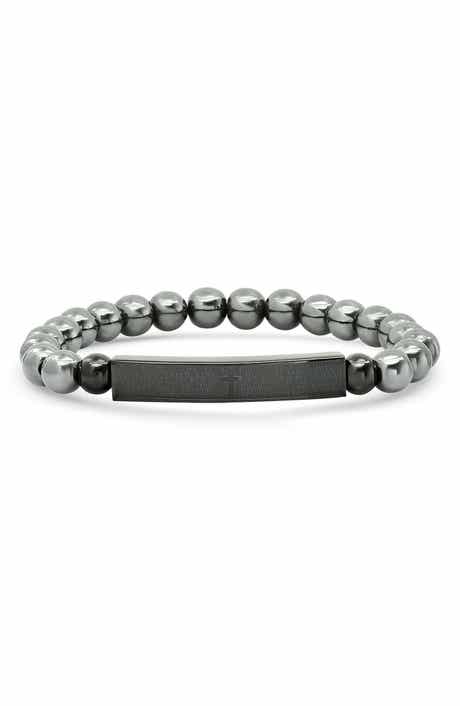Beaded Hematite Bracelet