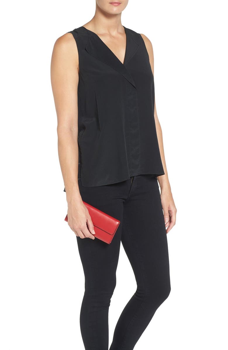 LODIS Los Angeles Lodis Audrey RFID Leather Checkbook Clutch Wallet, Alternate, color,