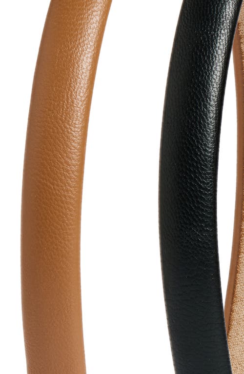 Tasha Assorted 2-pack Skinny Faux Leather Headband