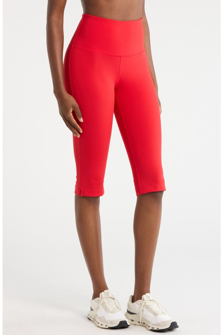 Sculpt Capri Leggings, Alternate, color, GOJI BERRY