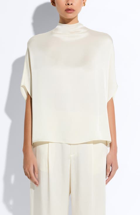 Satin Cape Tee