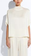 LAPOINTE Satin Cape Tee