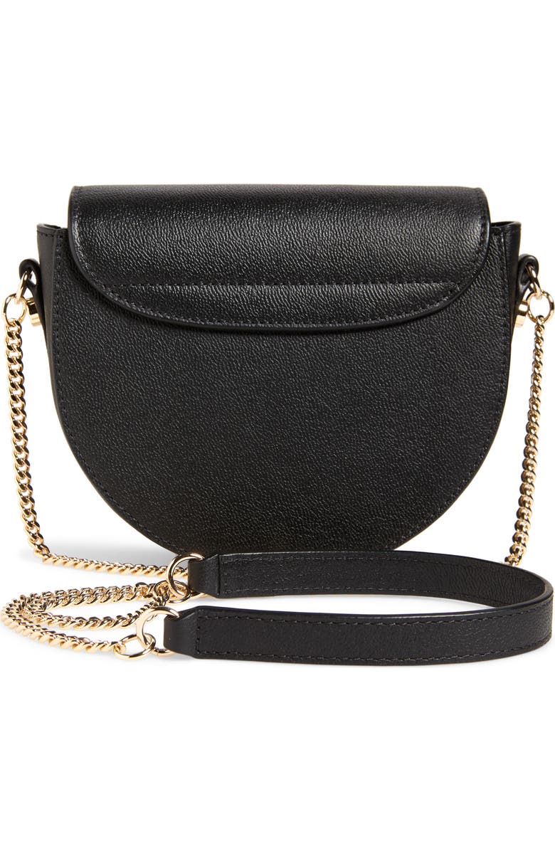 See by Chloé Mara Leather Saddle Bag, Alternate, color,