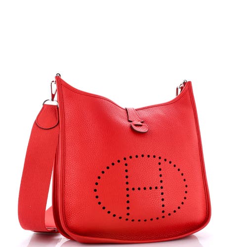 Pre-owned Hermes Hermes Evelyne Bag Gen Iii Clemence Pm