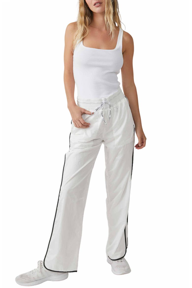 Polish It Off Stripe Pants, Alternate, color, WHITE