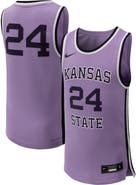 Nike Youth Nike #24 Lavender Kansas State Wildcats Replica Basketball Jersey