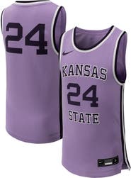 Nike Youth Nike #24 Lavender Kansas State Wildcats Replica Basketball Jersey