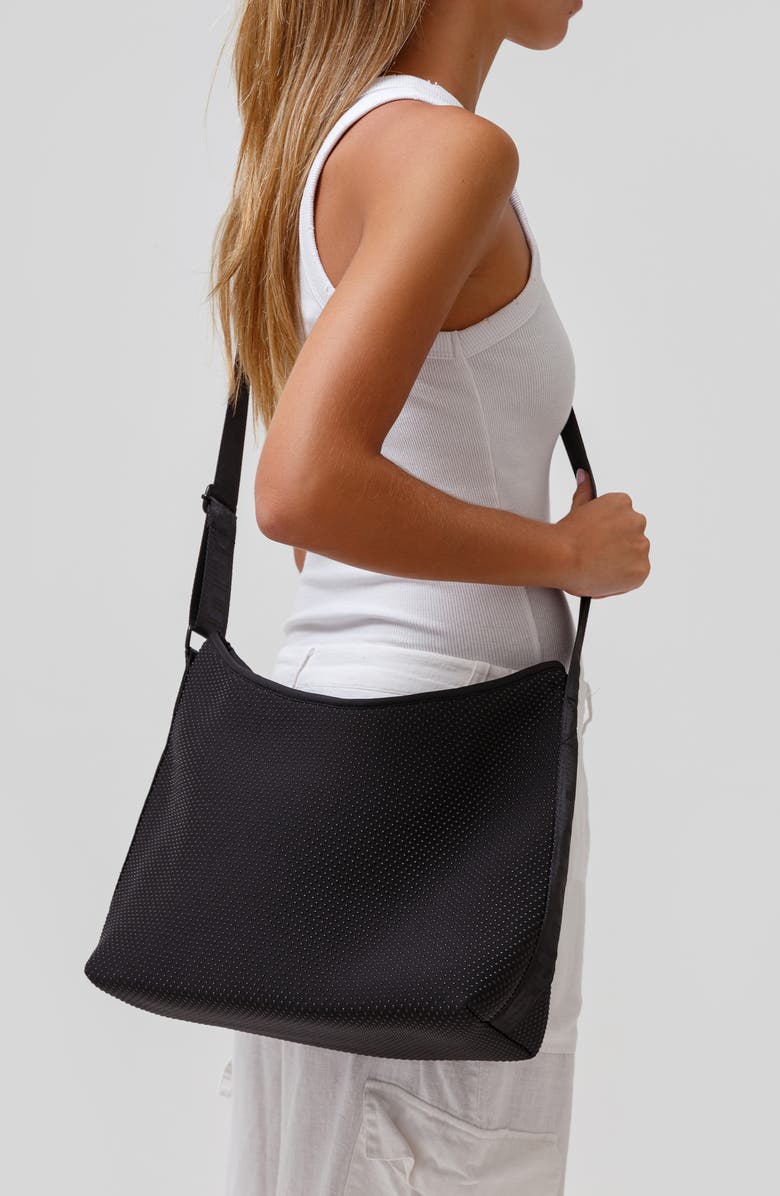 POP UPS BRAND Crossbody Hobo Bag, Alternate, color, Black