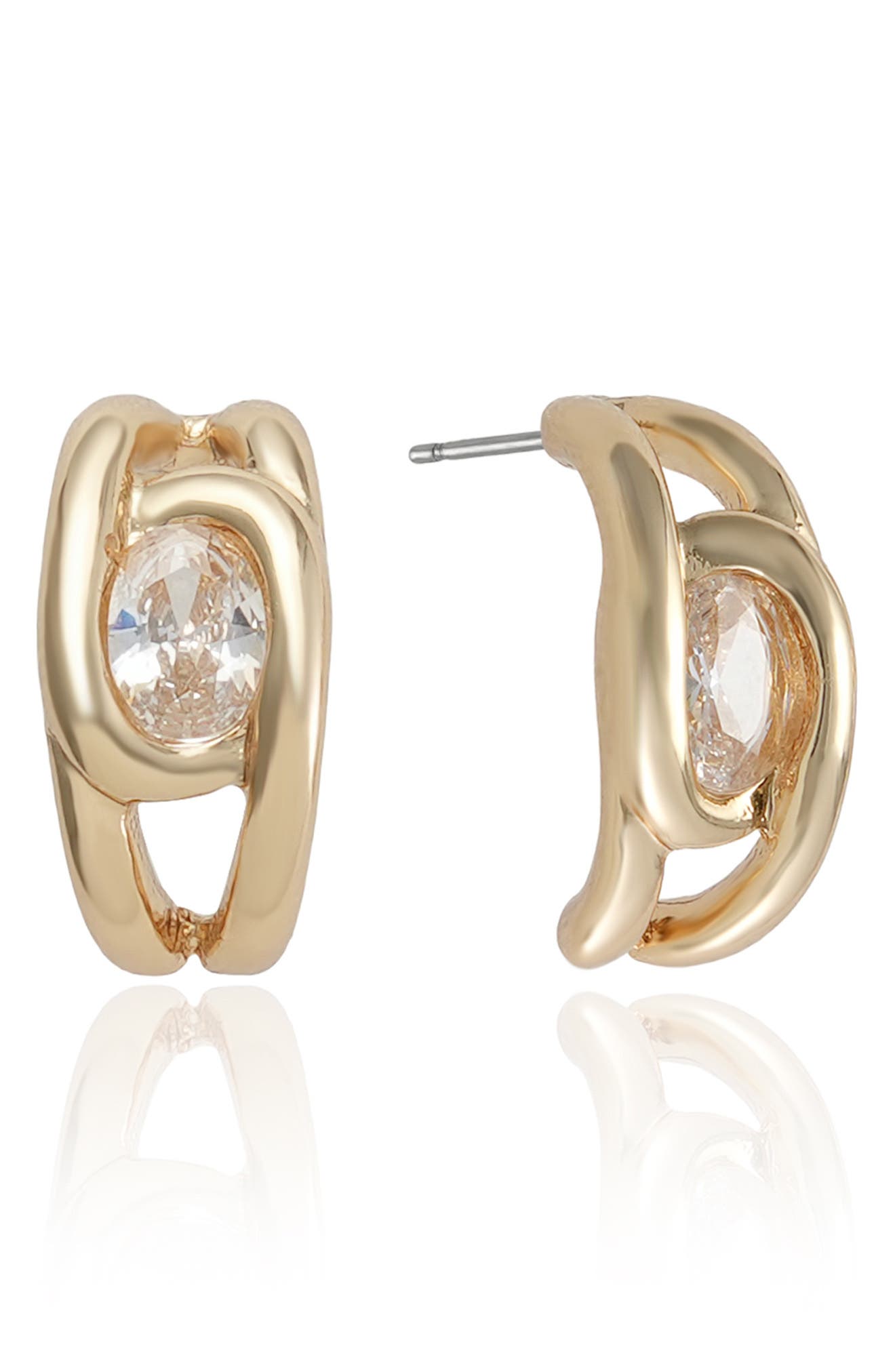 Dainty Sparkle Mini Hoop Earrings