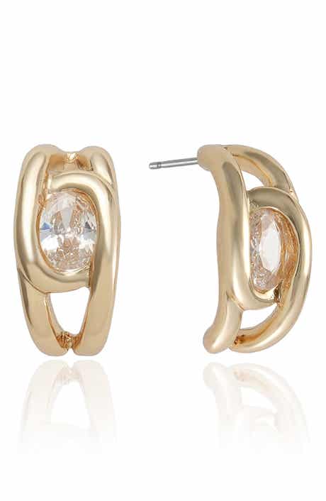 Dainty Sparkle Mini Hoop Earrings