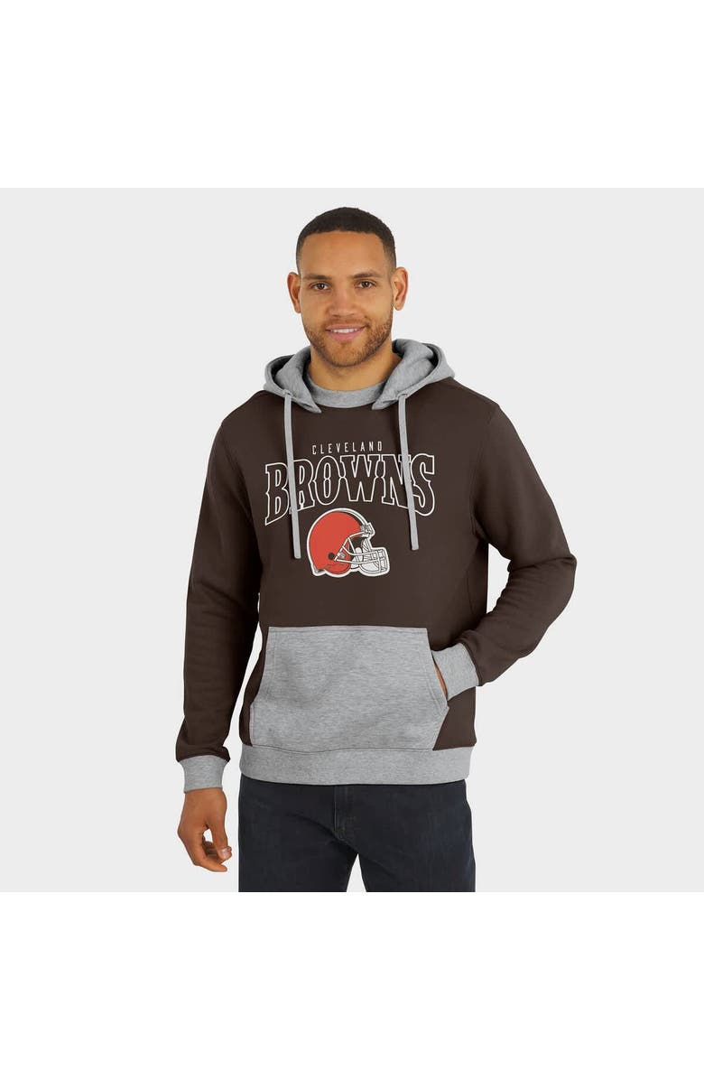 Darius Rucker Collection by Fanatics Men's Darius Rucker Collection by Fanatics Brown Cleveland Browns Coaches Hoodie, Alternate, color, Brown
