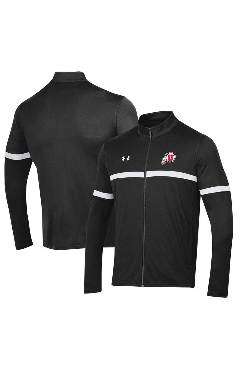 Under Armour Men's Under Armour Black Utah Utes 2023 Assist Warm Up Full-Zip Jacket, Main, color, Black