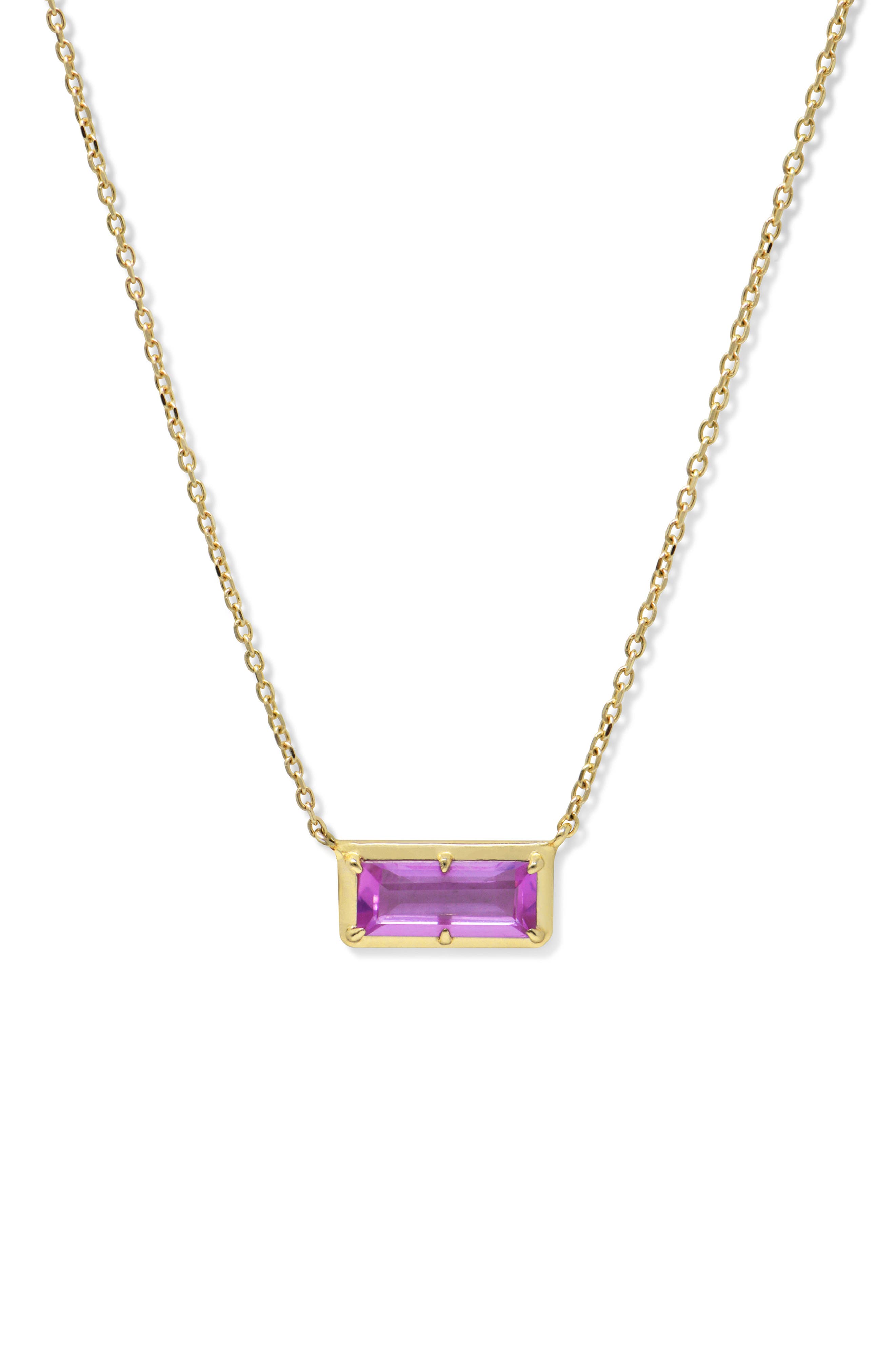 selected 14K YELLOW GOLD/ PINK SAPPHIRE