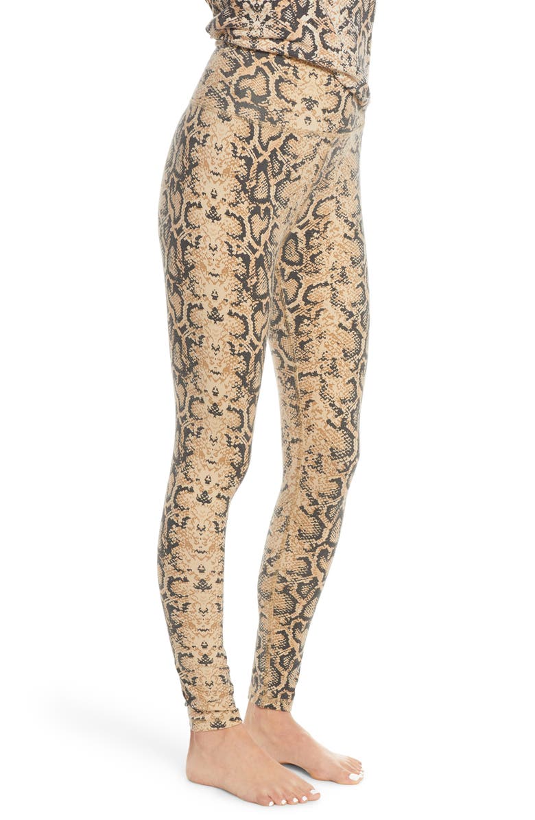 Ragdoll Python Print High Waist Leggings, Alternate, color,