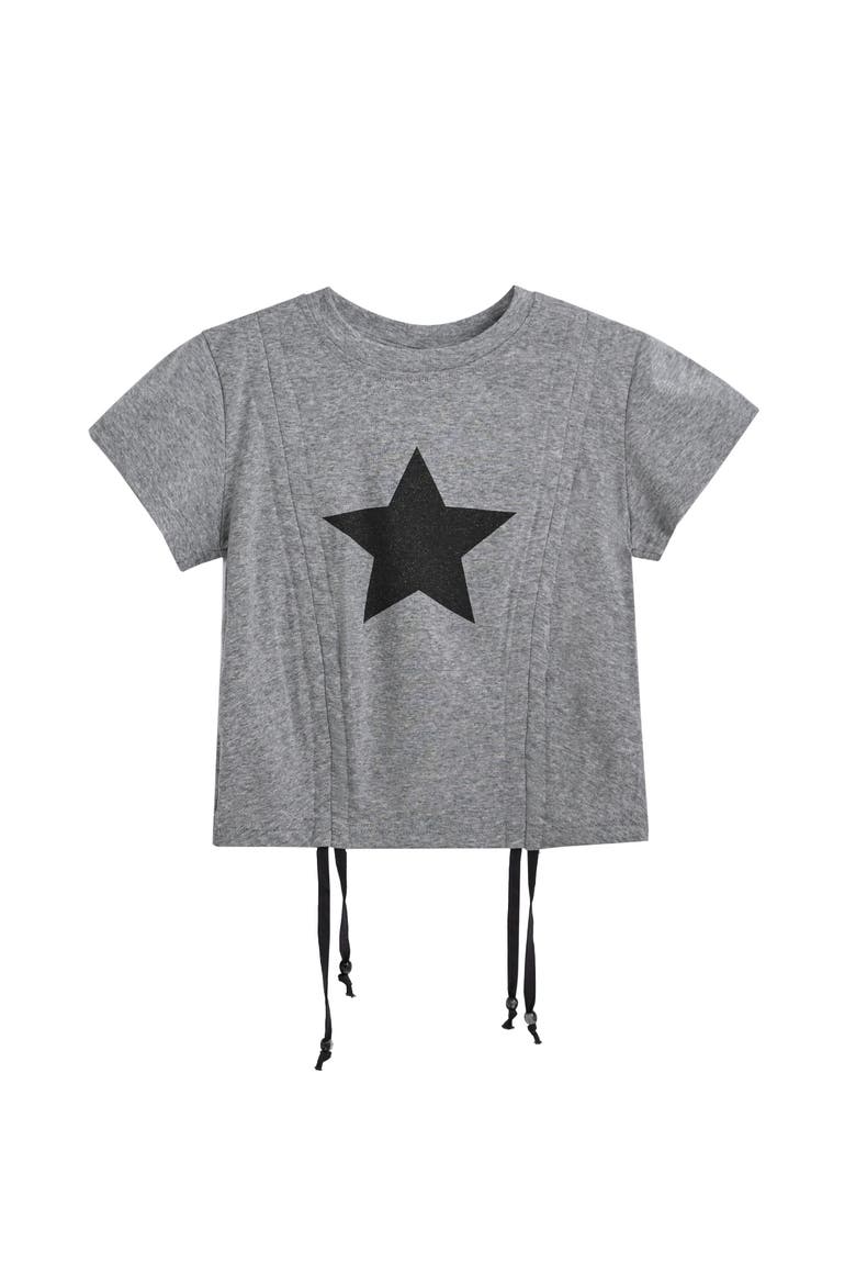 Keylo Tee with Star Accent, Main, color, Grey