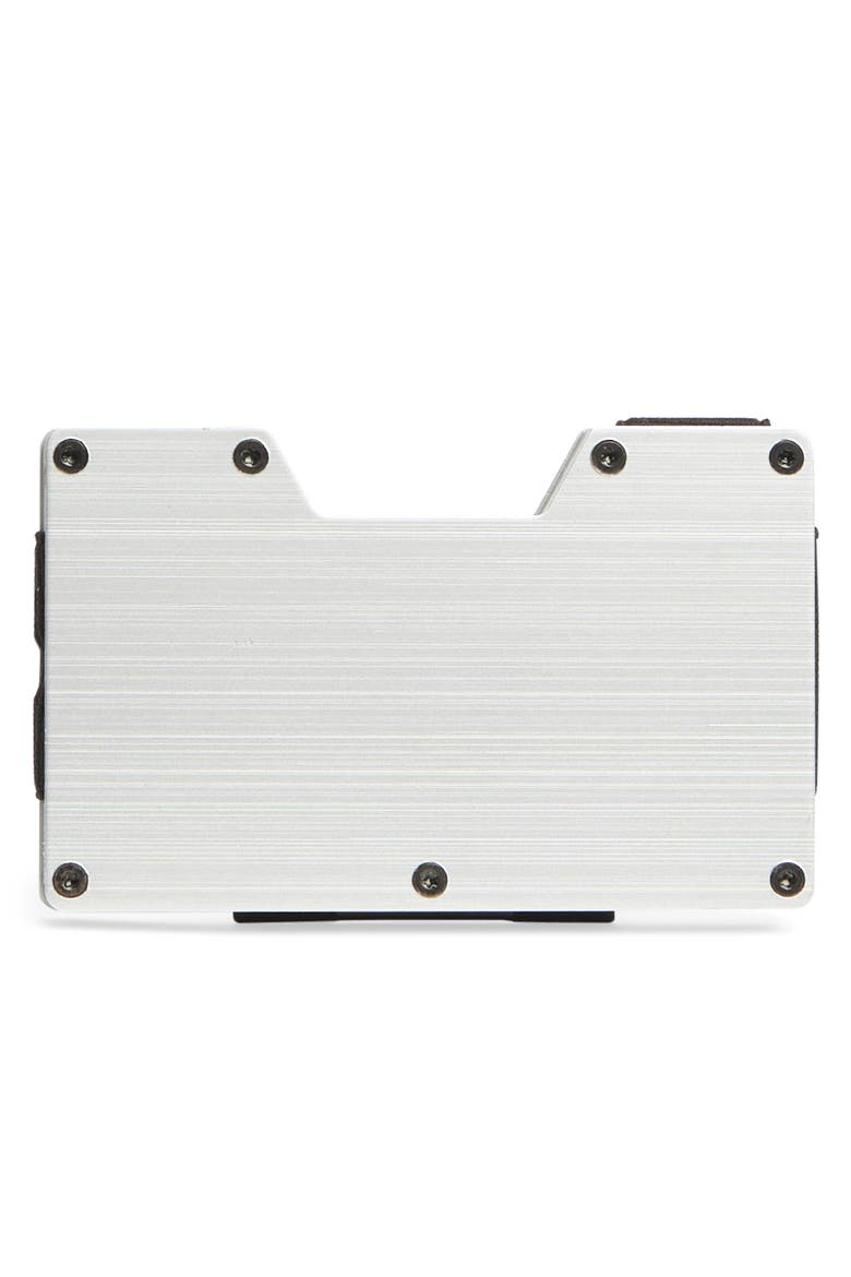 Slim Card Holder, Alternate, color, SILVER