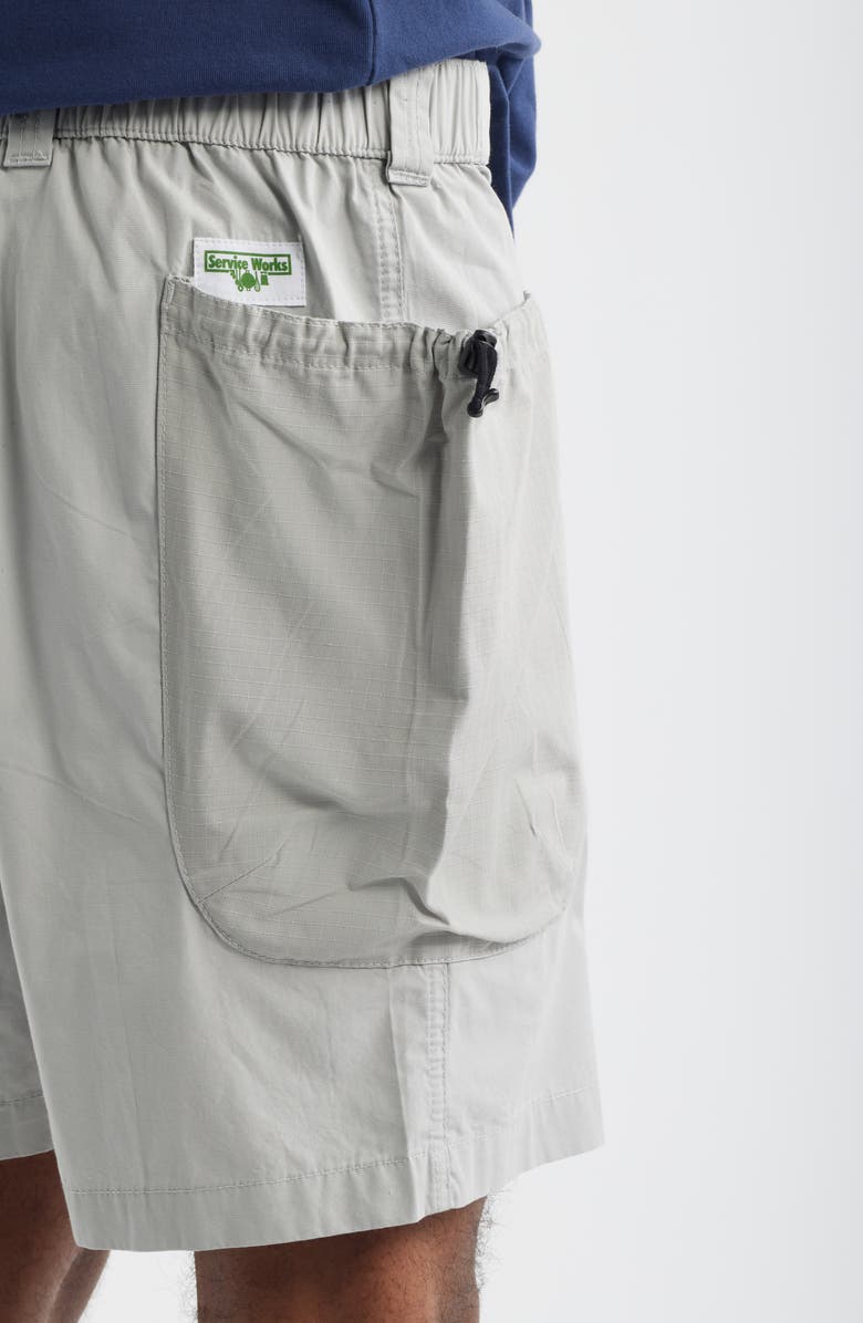 Service Works Gardener Cargo Shorts, Alternate, color, Silver