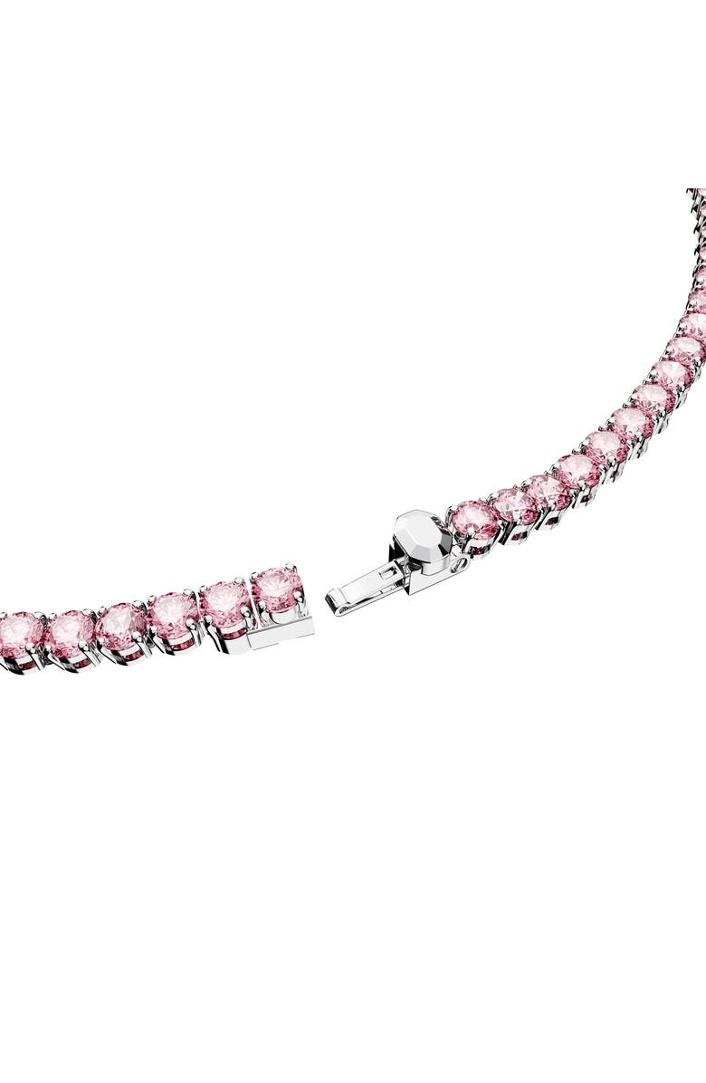 Swarovski Matrix Tennis Necklace, Alternate, color, 