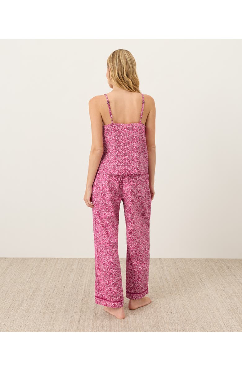 Pact Organic Cotton Breezy Sleep Cami, Alternate, color, Block Print Pink