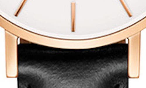 Daniel Wellington Classic Petite Leather Strap Watch, 28mm In Multi