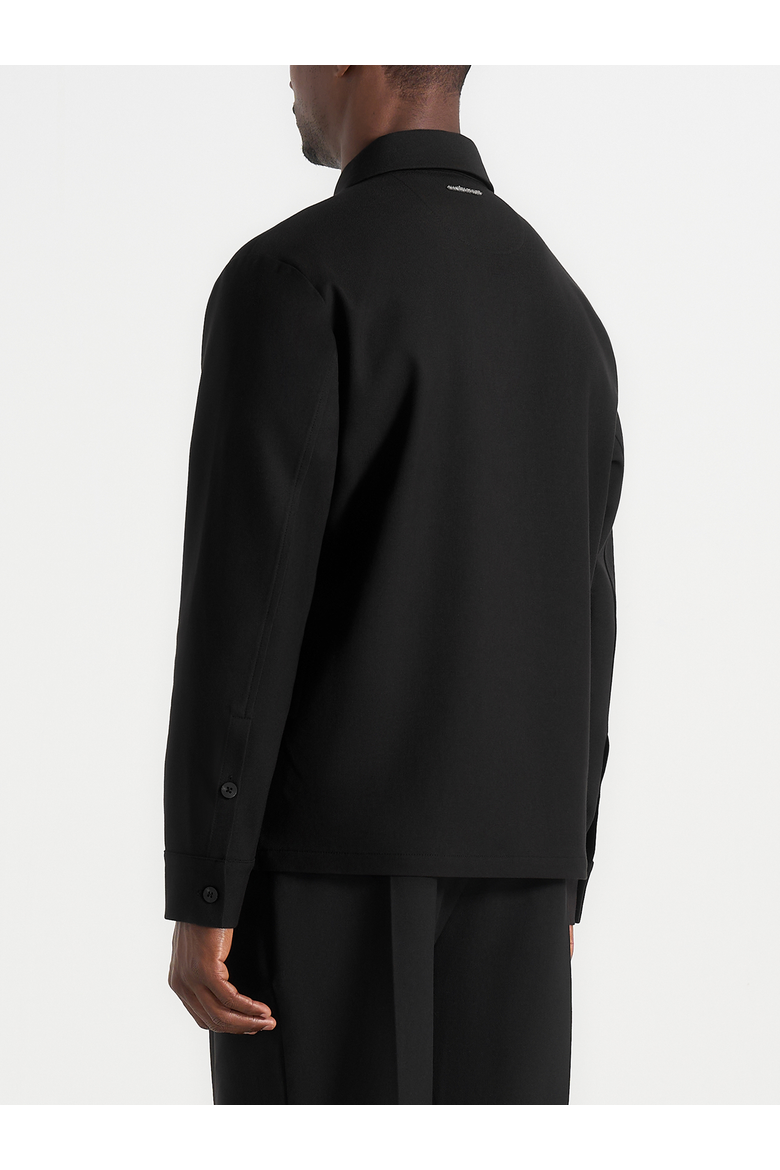 Valentin Overshirt, Alternate, color, Black