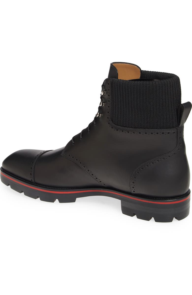 Christian Louboutin Citycroc Cap Toe Boot, Alternate, color,