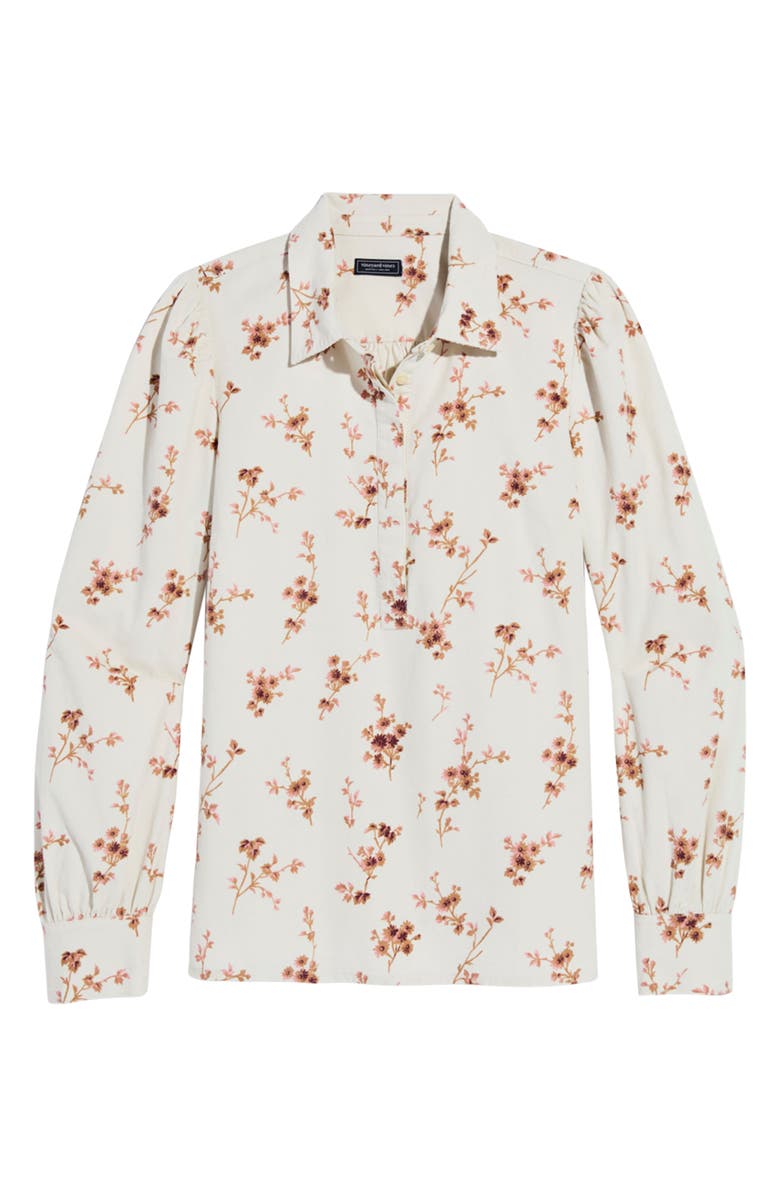 vineyard vines Cotton Corduroy Popover Shirt, Main, color, 