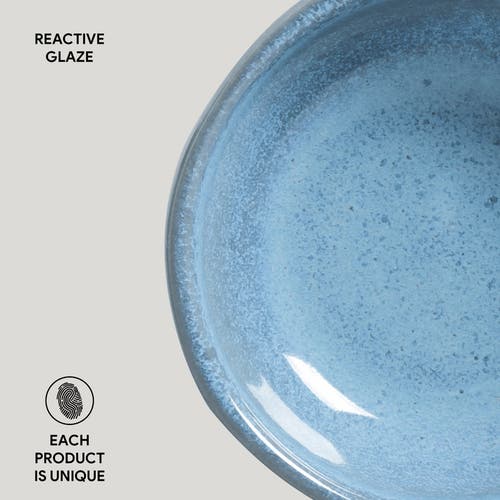 Porto Brasil Organic Ramekin Set Of 6 In Blue