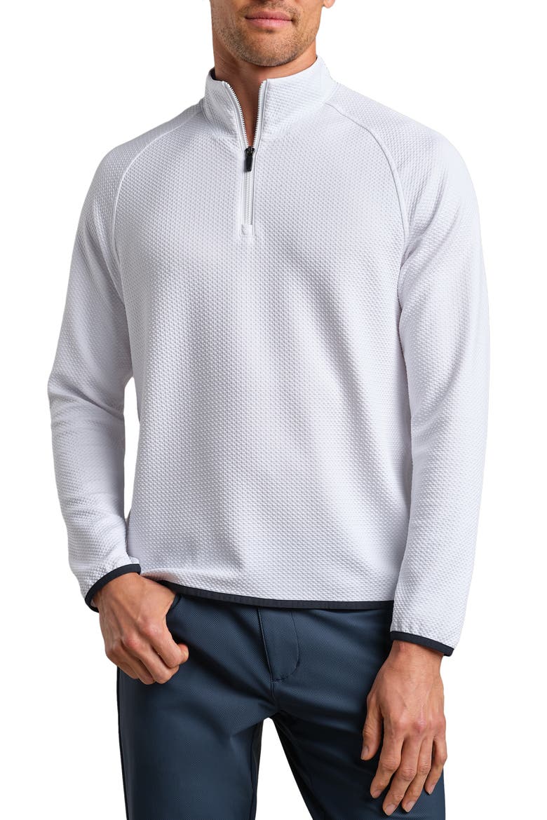 Founders Golf Quarter Zip, Main, color, BRIGHT WHITE