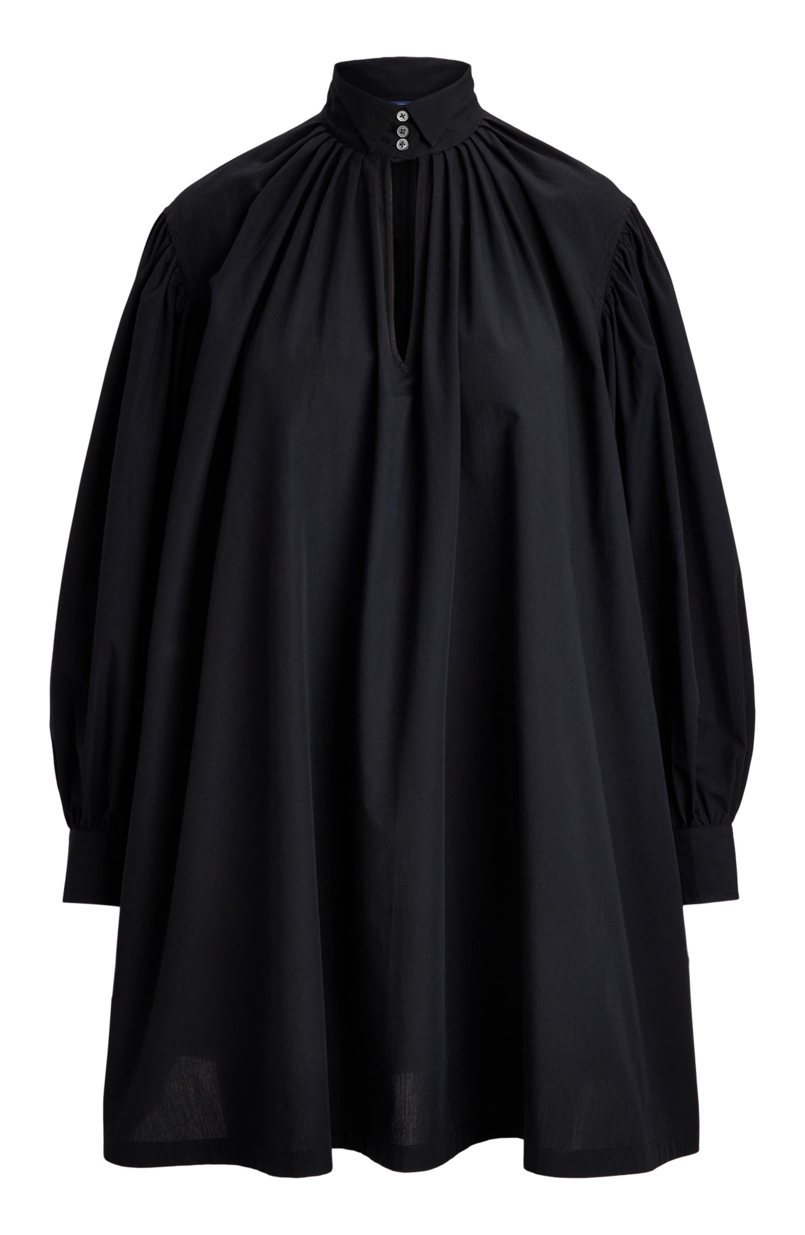 Polo Ralph Lauren Long Sleeve Cotton Minidress (Women) | Nordstrom