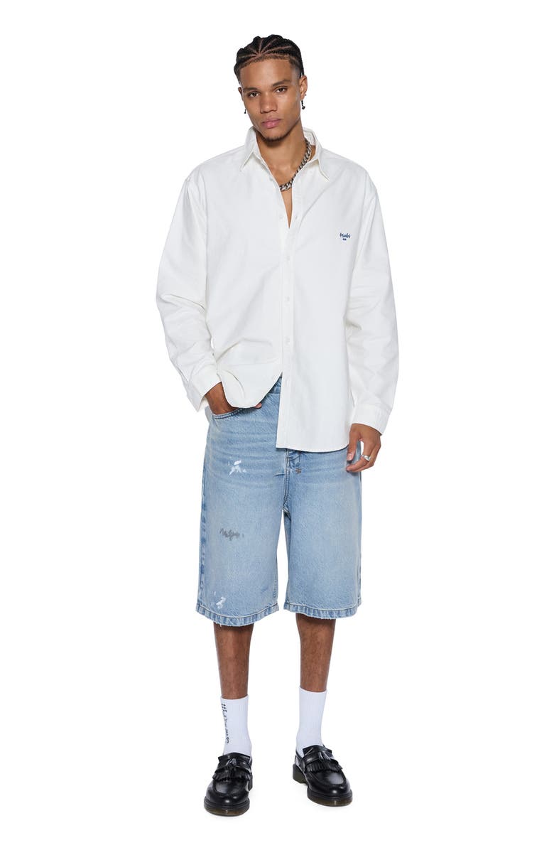 Ksubi Maxx Denim Shorts, Alternate, color, Denim