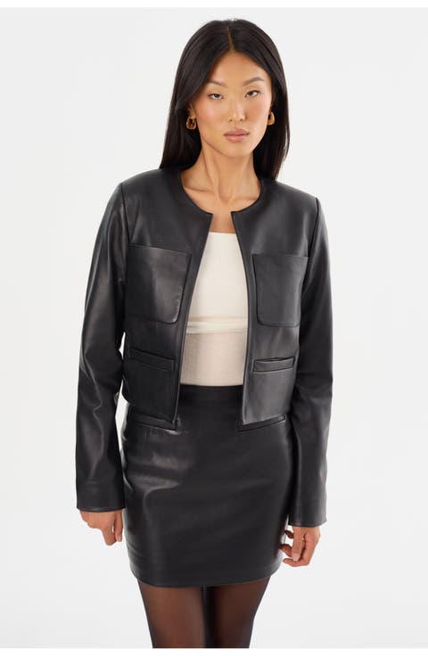 Linette | Leather Jacket