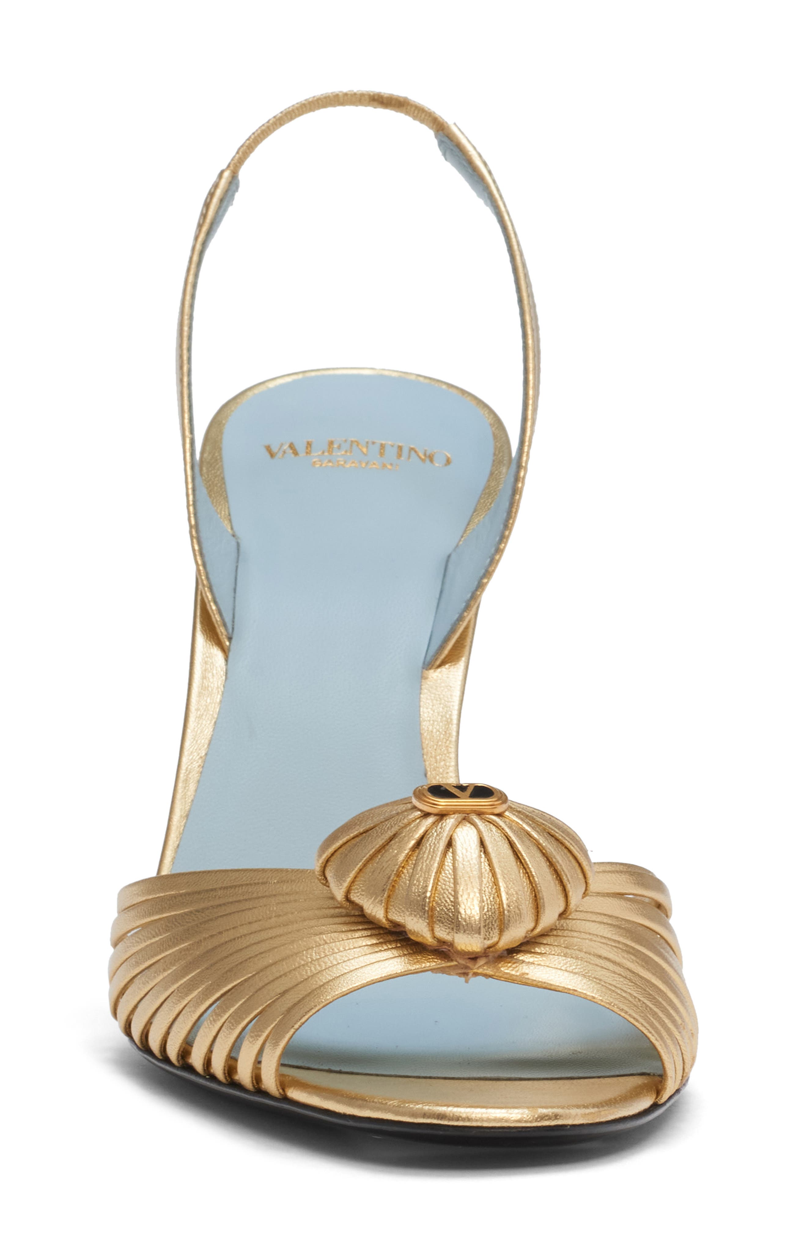 Valentino Garavani Royal Slingback Pump, Alternate, color, Antique Brass