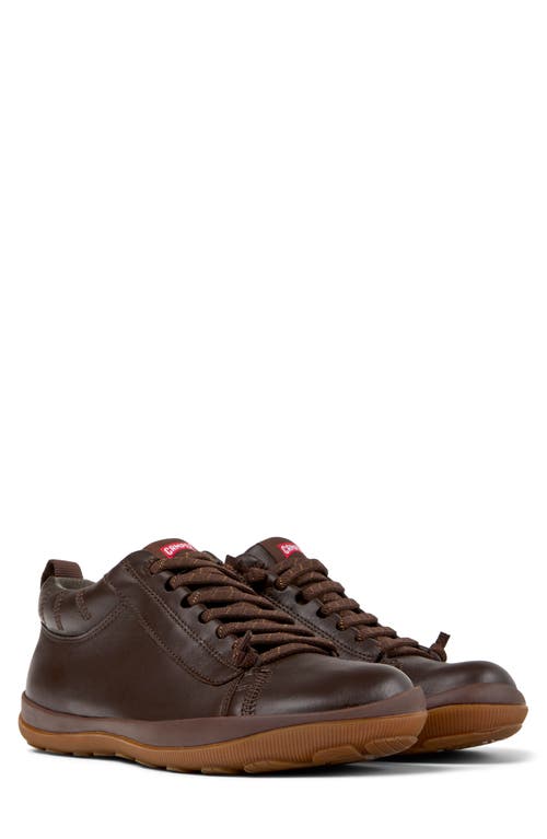 Camper Peu Pista Gm Leather Lace-up Sneakers In Brown