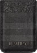 Burberry City Check Magnetic Card Case