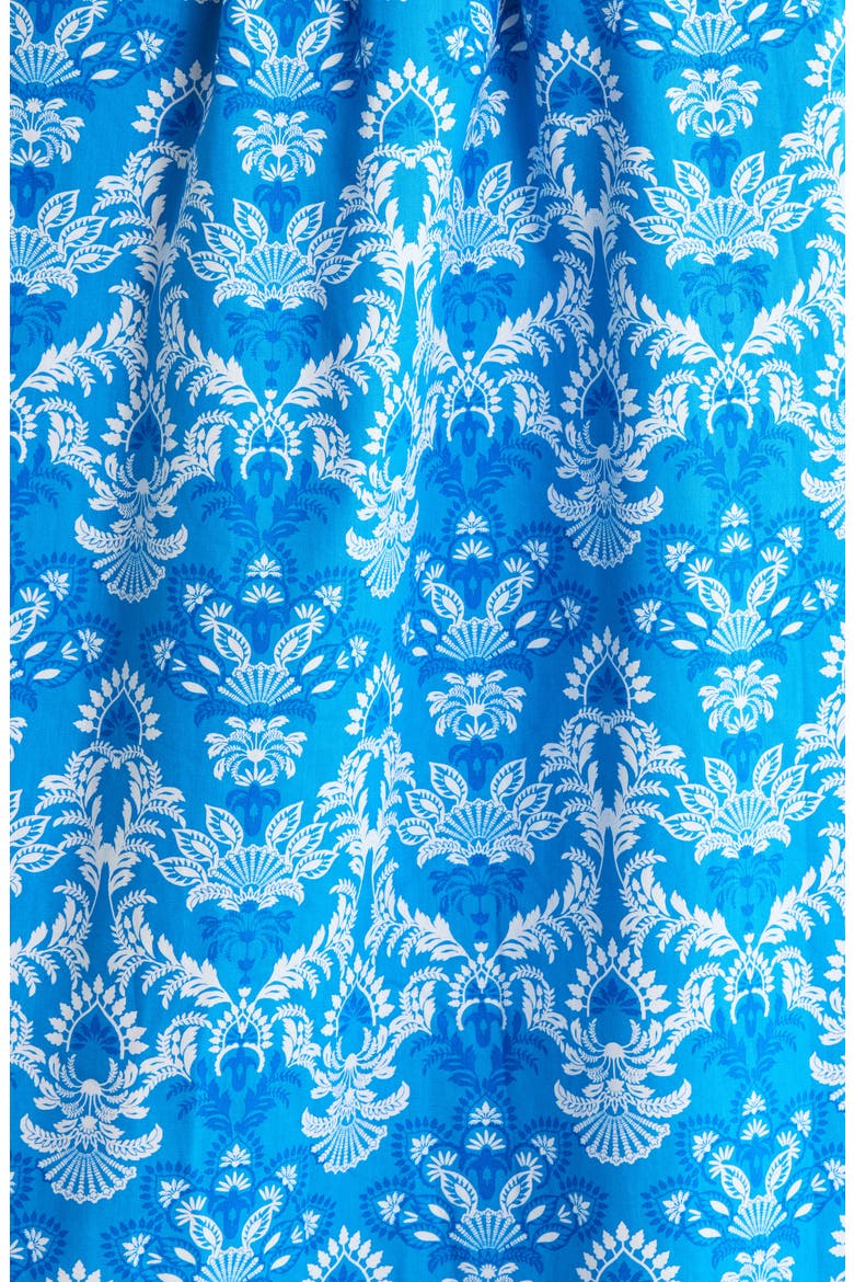 Reina Print Maxi Dress, Alternate, color, BLUES-WHITE
