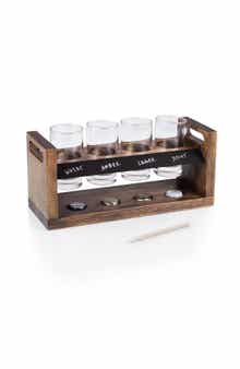Picnic Time Craft Beer Flight Beverage Sampler